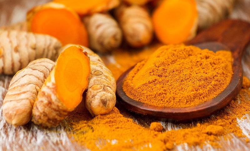 Nghệ tươi với hàm lượng curcumin cao cải thiện vùng da không đều màu