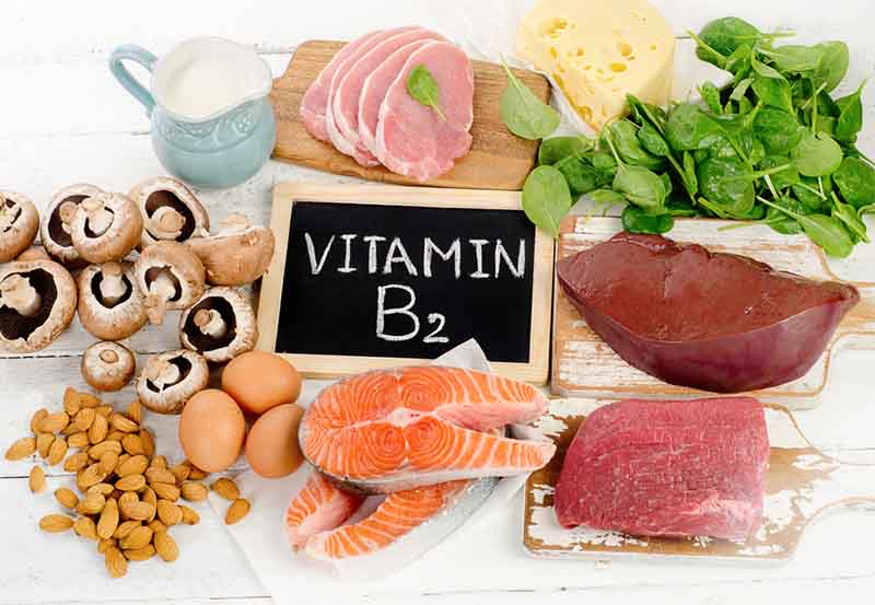 Bổ sung vitamin B2 từ thực phẩm là biện pháp đơn giản nhất