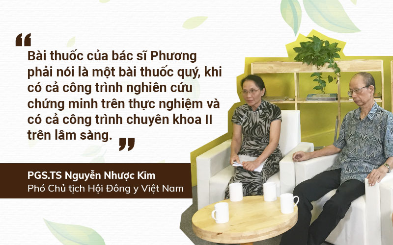 PGS.TS Nguyễn Nhược Kim nhận xét về bác sĩ Lê Phương