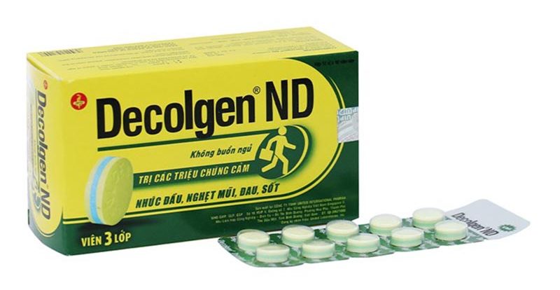 Decolgen ND - Thuốc ho và sổ mũi cho trẻ em