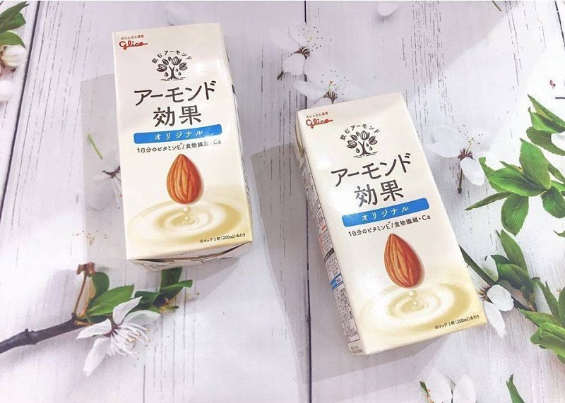 Sữa hạnh nhân không đường Glico Almond Kouka giúp duy trì lượng đường huyết ở mức ổn định