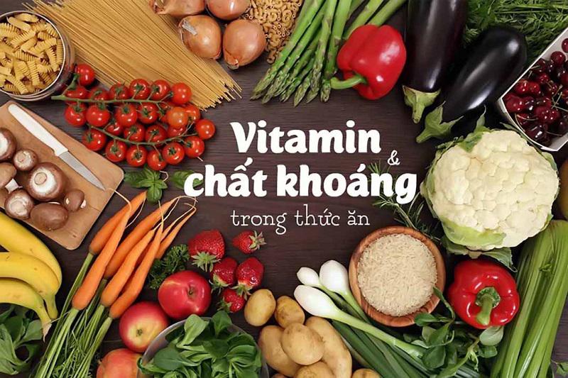 Người bệnh nên bổ sung nhóm thực phẩm giàu vitamin và khoáng chất