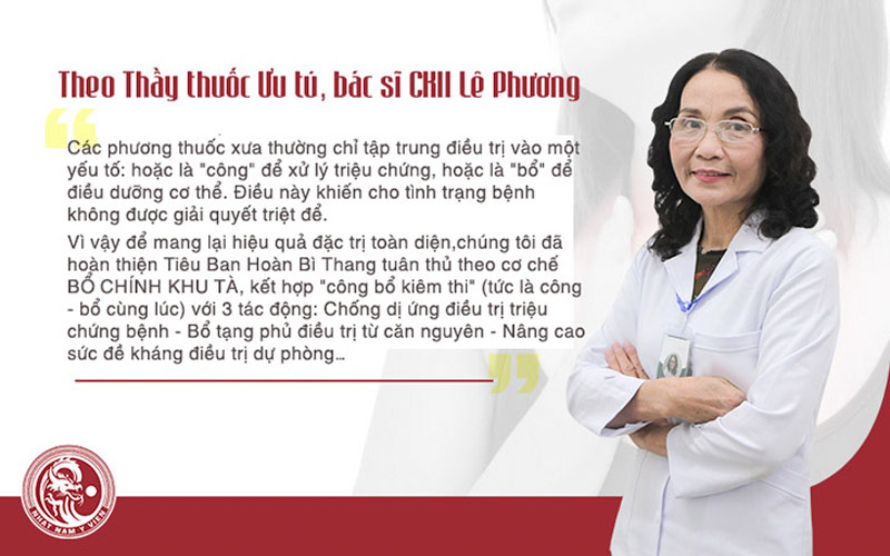 Bác sĩ Phương nói về cơ chế hoạt động của Tiêu ban hoàn bì thang