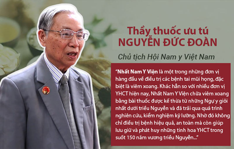 Đánh giá của thầy thuốc ưu tú Nguyên Đức Đoàn - Chủ tịch hội Nam y Việt Nam