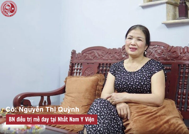 Cô Quỳnh chia sẻ về quá trình điều tri mề đay tại Nhất Nam Y Viện