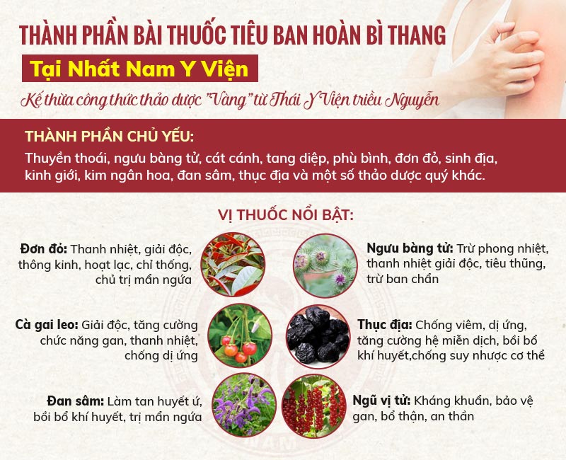 Những thành phần tạo nên hiệu quả của Tiêu ban hoàn bì thang