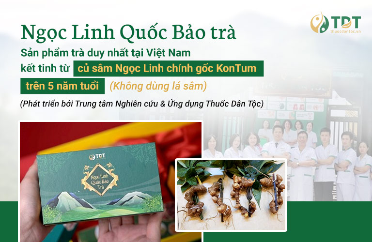 Sản phẩm Ngọc Linh Quốc Bảo Trà