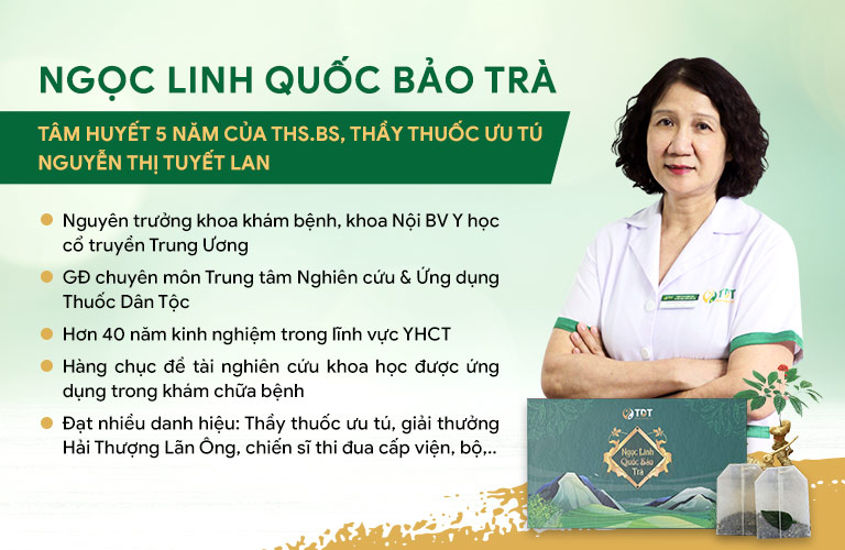 Ths.Bs Tuyết Lan với khát vọng phát triển một sản phẩm từ sâm Ngọc Linh đảm bảo giữ được tối đa hàm lượng dưỡng chất