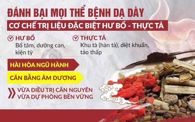 Nhất Y Viện vận dụng cơ chế điều trị đặc biệt chữa bệnh dạ dày từ Thái Y Viện Triều Nguyễn