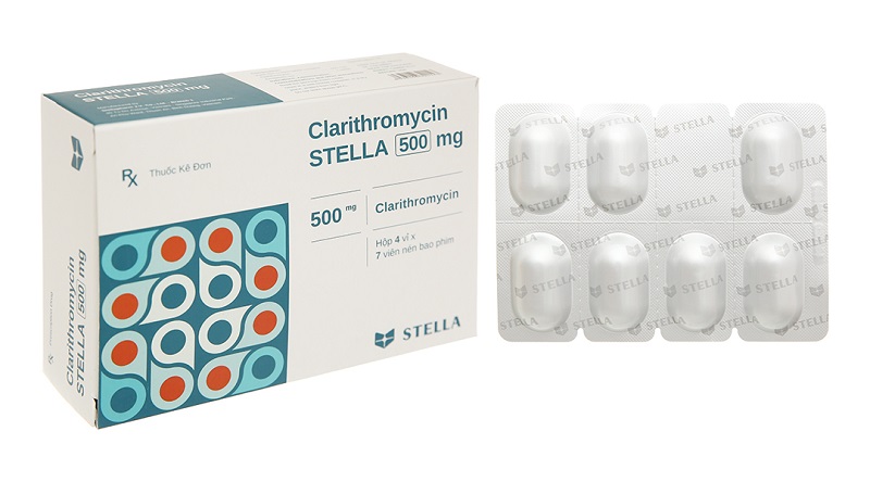 Clarithromycin điều trị viêm amidan cho trẻ