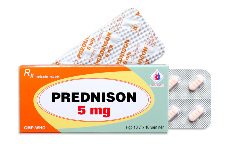 Prednisone thuộc nhóm thuốc Corticosteroids chống viêm mạnh